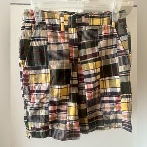 Women’s Tailor New York Plaid Shorts Size 0